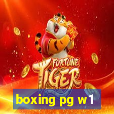 boxing pg w1